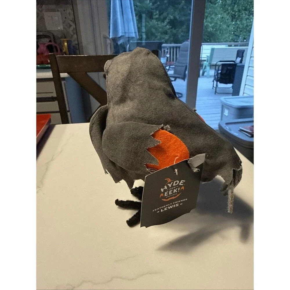 Target Halloween Hyde And Eek 2025 Lewis Fabric Bird Featherly Friends Gray Hood